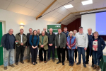 Mel Stride with local farmers and NFU representatives