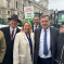 Mel Stride MP at the farmers rally on Monday